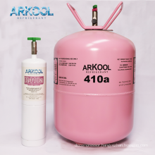 HFC gas refrigerant R410A in 11.3kg refillable cylinder for  air conditioning